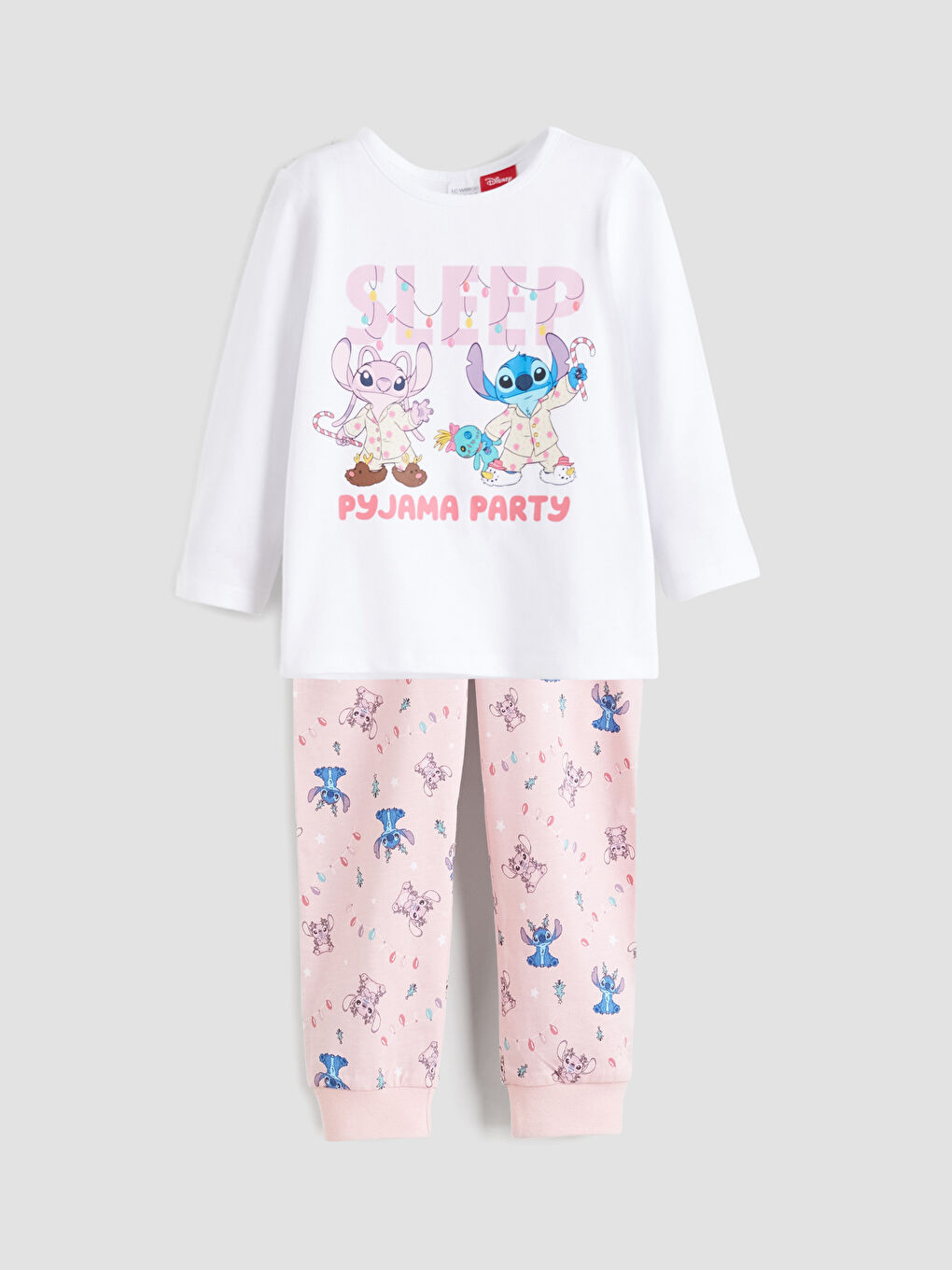 Lilo & Stitch Printed Girls' Pyjama Set