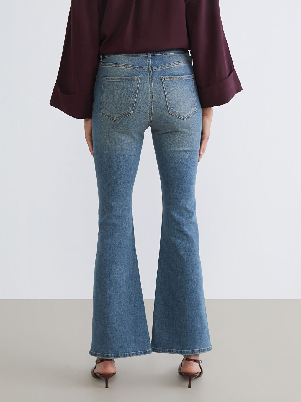 Mars Flare Women's Jeans-3