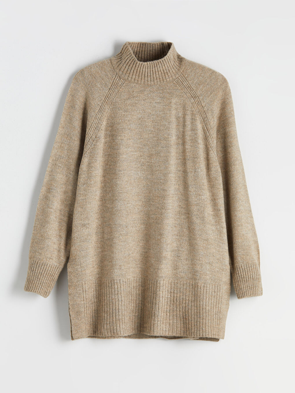 تونیکی یه‌خه‌ی قیفی ئۆڤەرسایز بۆ ژنان-4