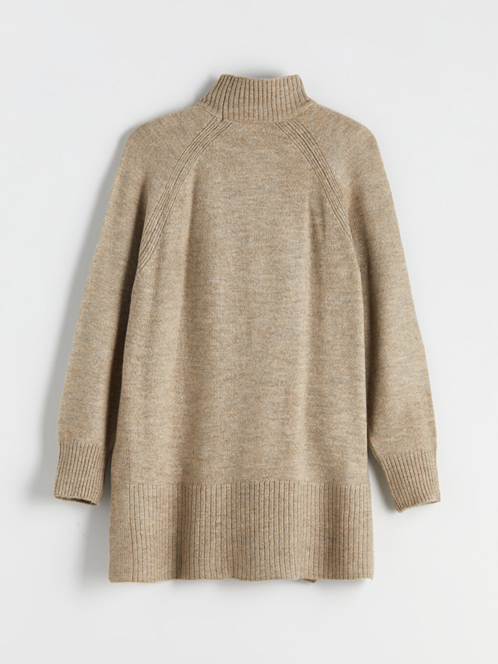 تونیکی یه‌خه‌ی قیفی ئۆڤەرسایز بۆ ژنان-5