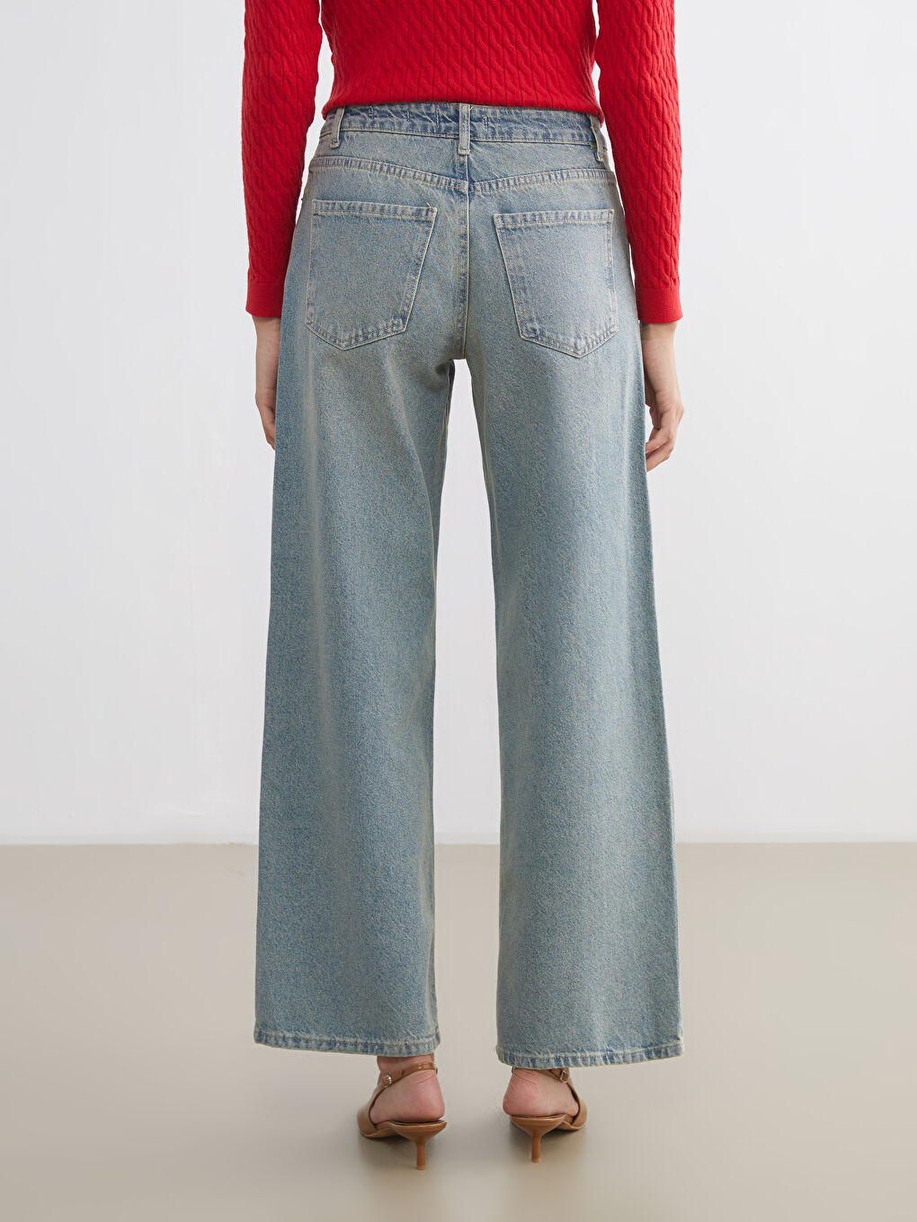 Wideleg Women's Jeans-3