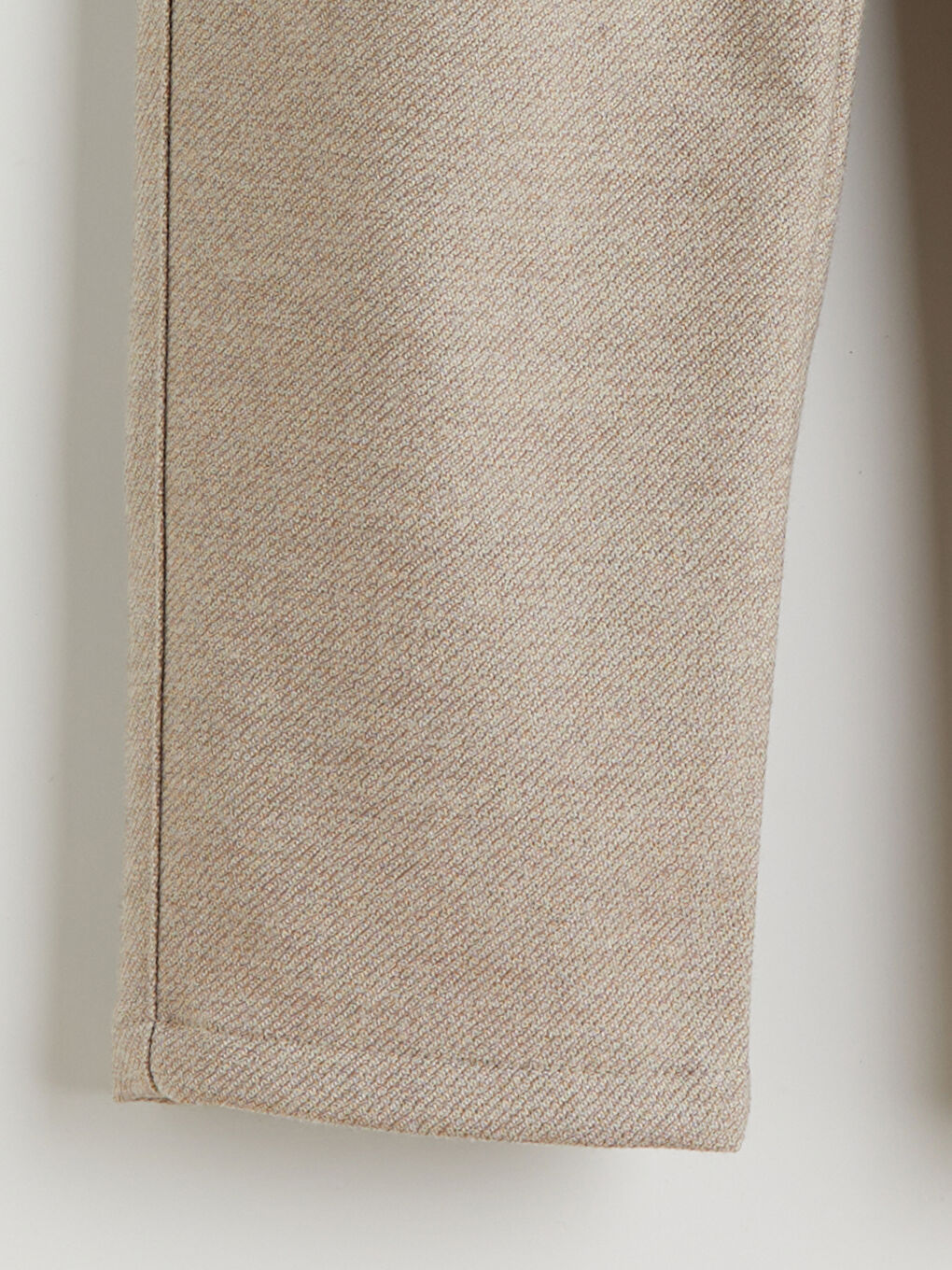 Bej Beli Lastikli Erkek Çocuk Kargo Pantolon-3