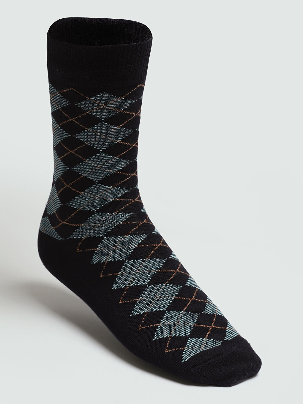 Patterned Men's Ankle Socks 7 Pack-19