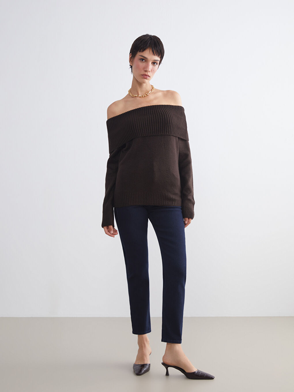 Siyah Slim Fit Kadın Jean Pantolon