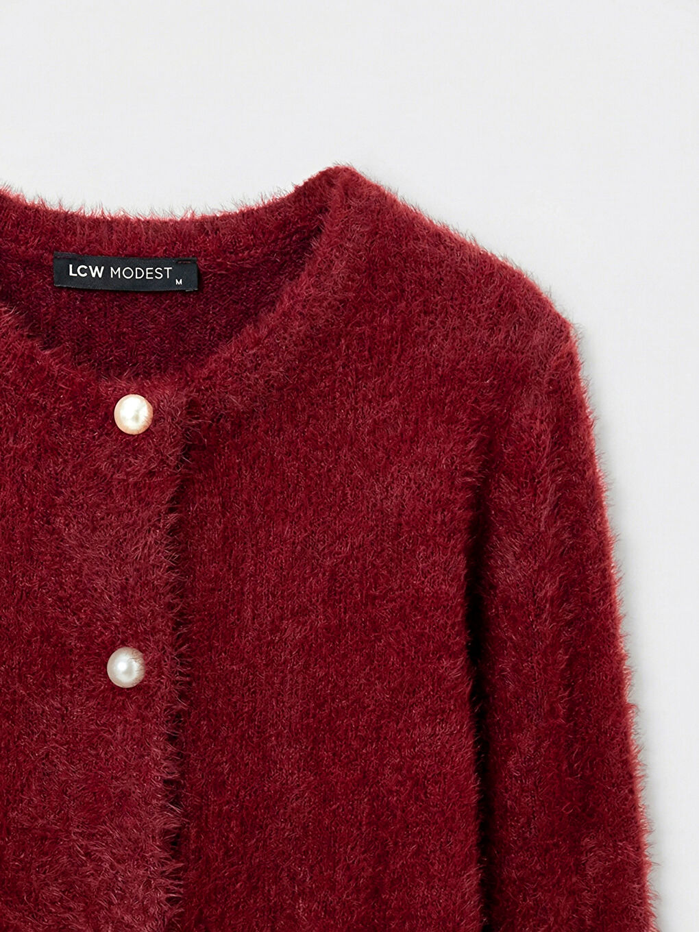 Žena BORDO Kardigan-2