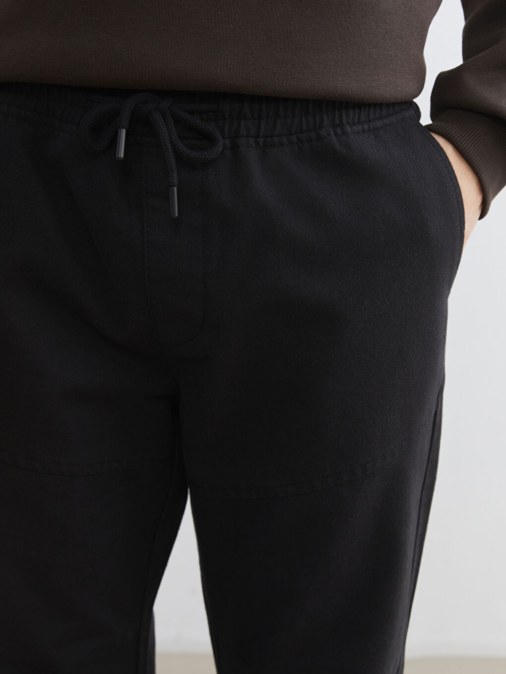 Elastic Waist Men's Jogger Trousers-2