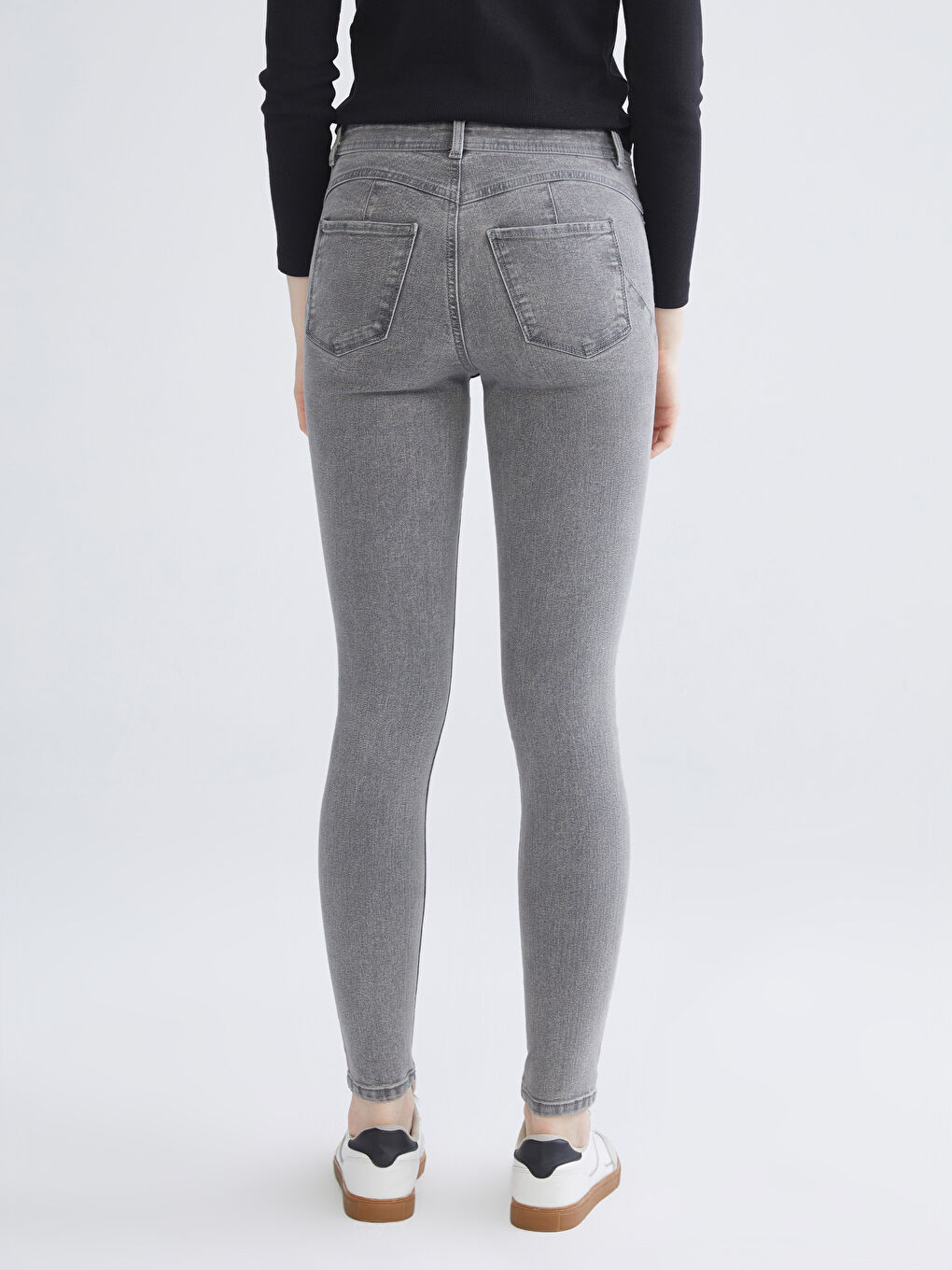 Push-Up-Jeans für Damen-3