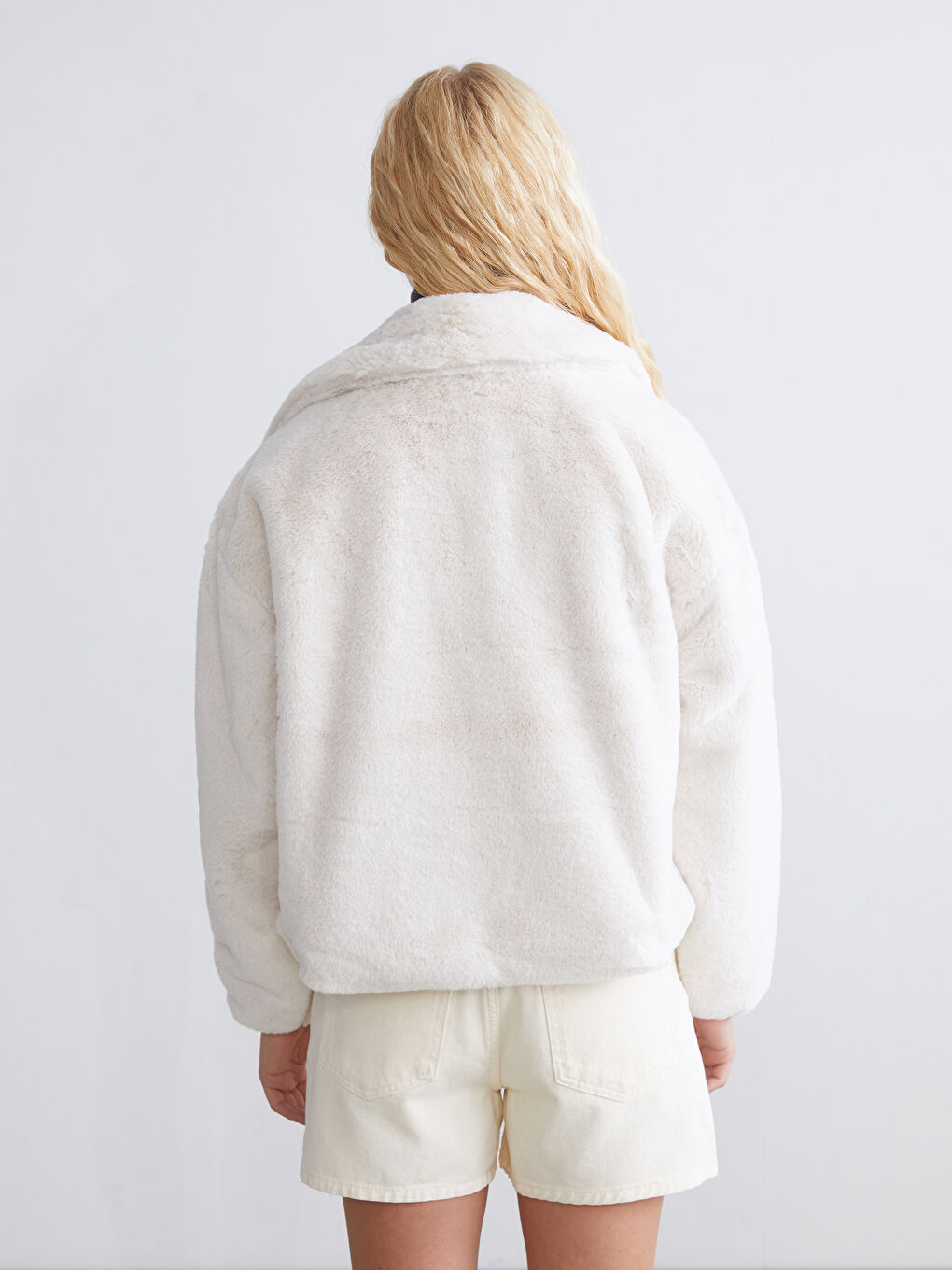 Woman ECRU Overcoat-4