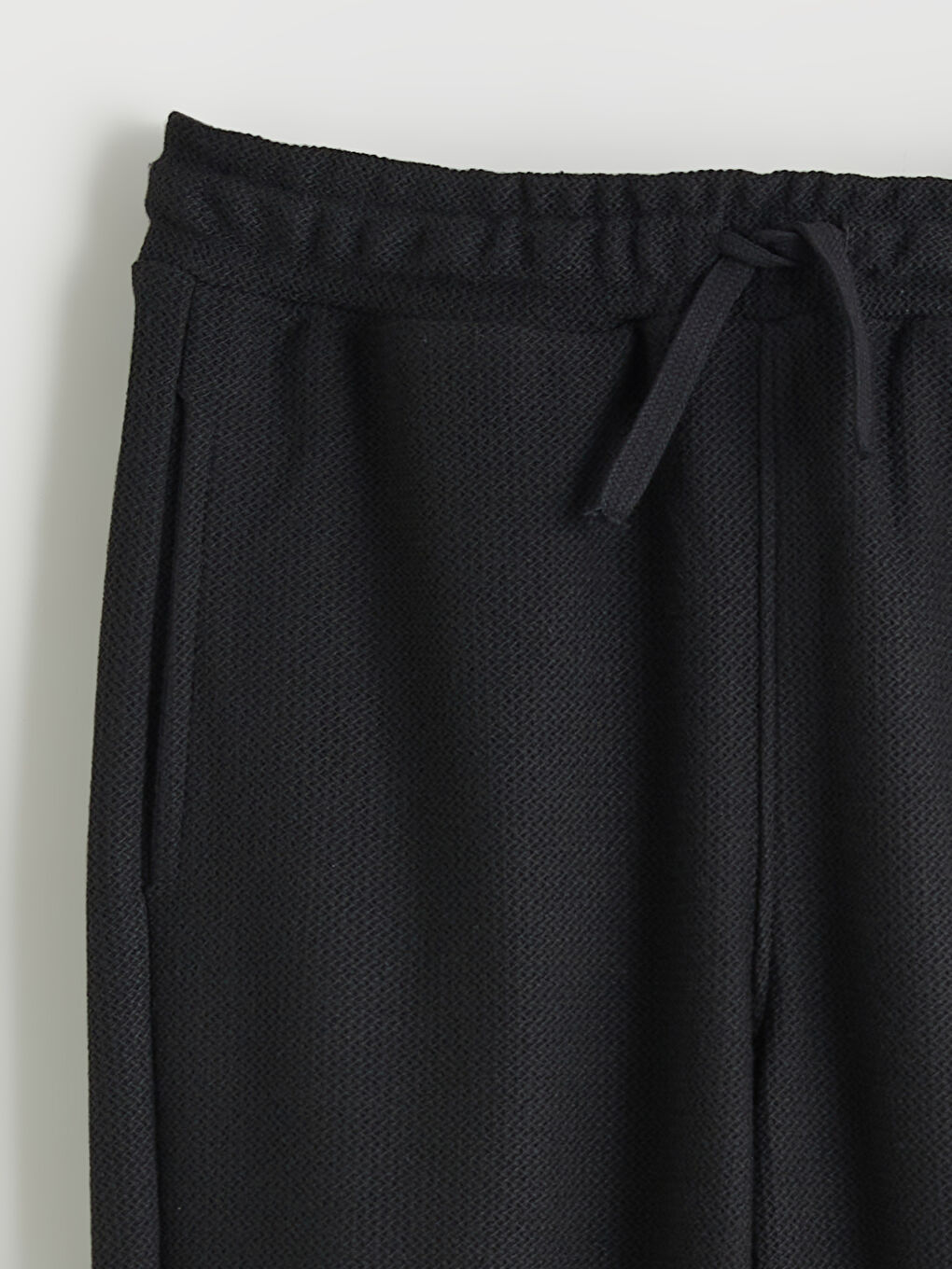 Siyah Beli Lastikli Erkek Çocuk Eşofman Alt-2