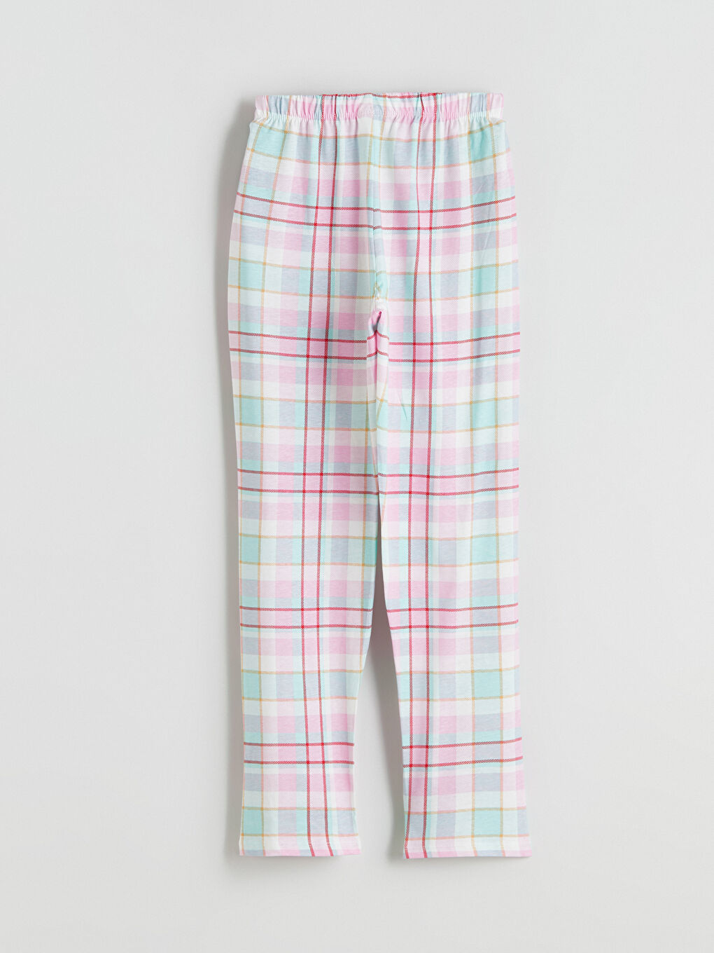 Crew Neck Girls' Pyjama Set-5
