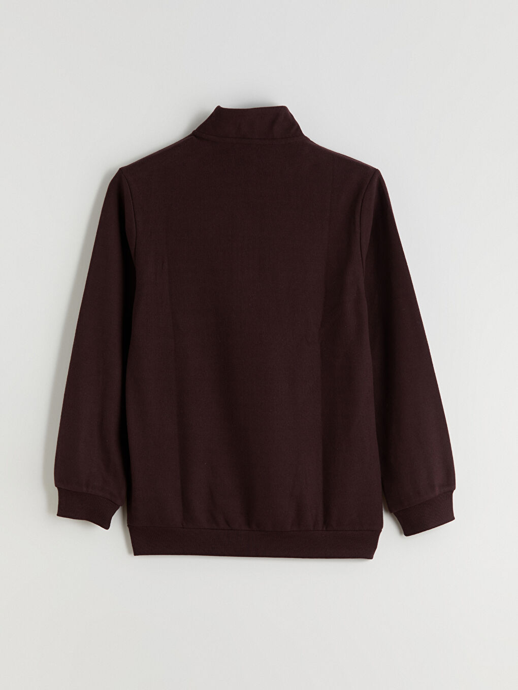 Ерлерге арналған свитшот биік жағалы және сыдырмалы-5