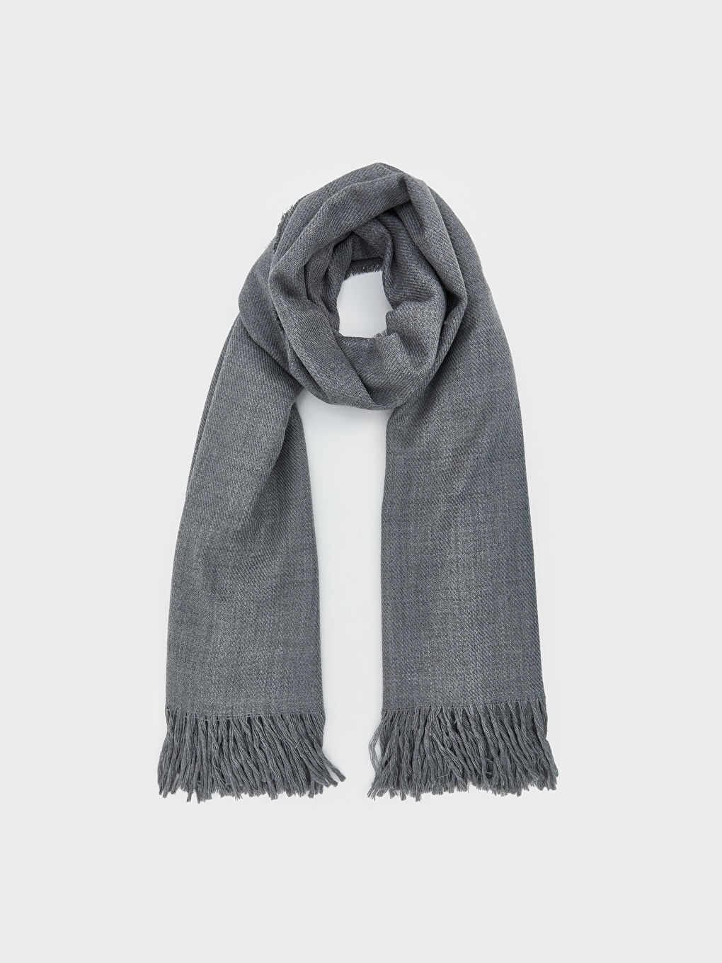 LCW ACCESSORIES شال نسائي سامبل بالشرابات -W5DP83Z8-ZYC