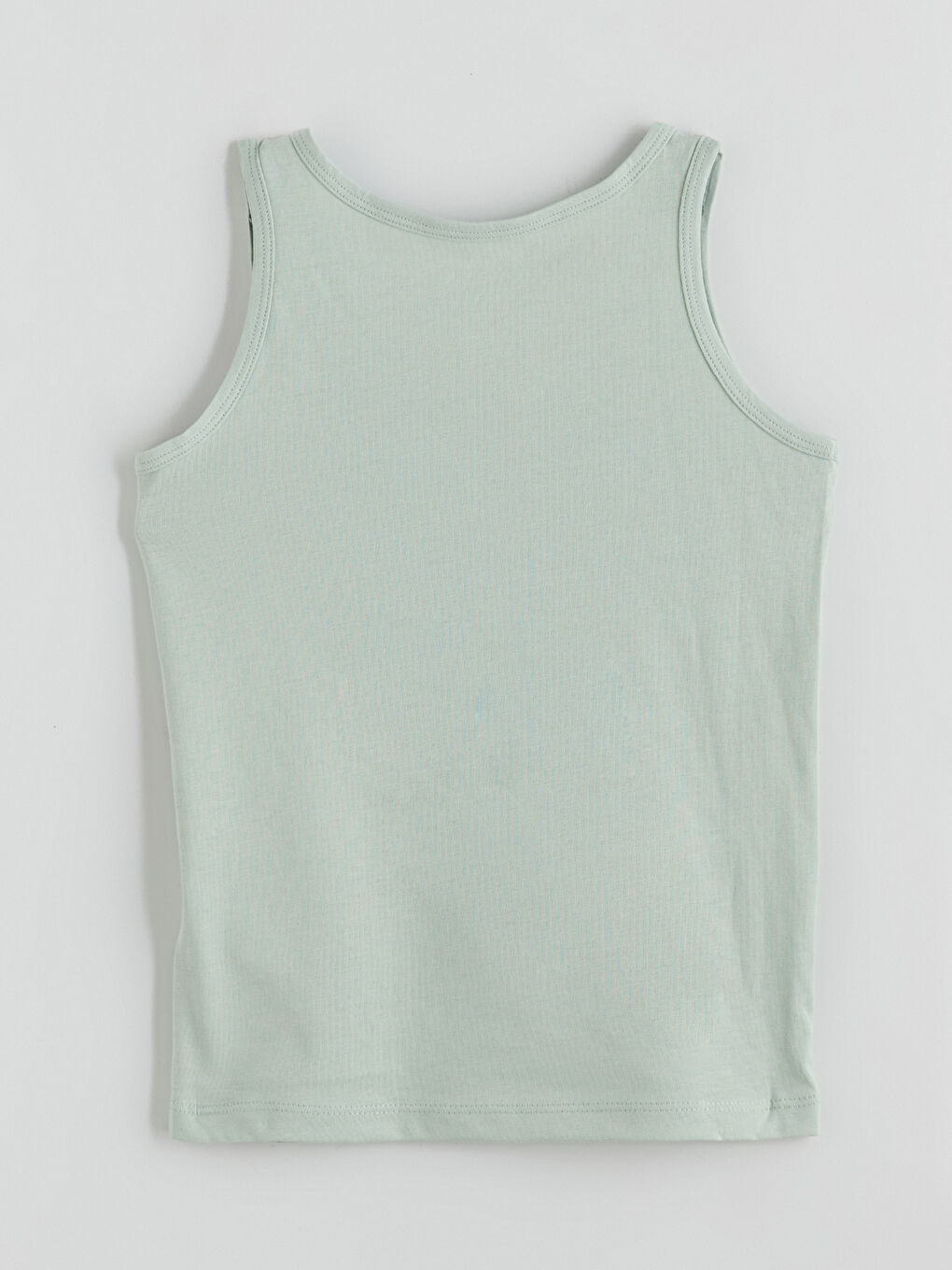 Yeşil Baskılı Erkek Çocuk Atlet-1