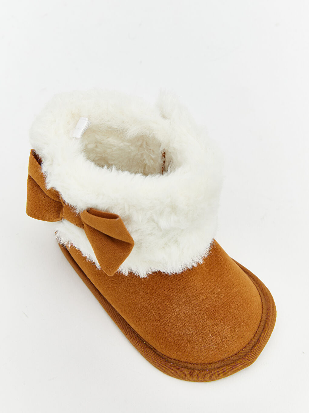 Kahverengi İçi Tüylü Kız Bebek Ev Botu-5