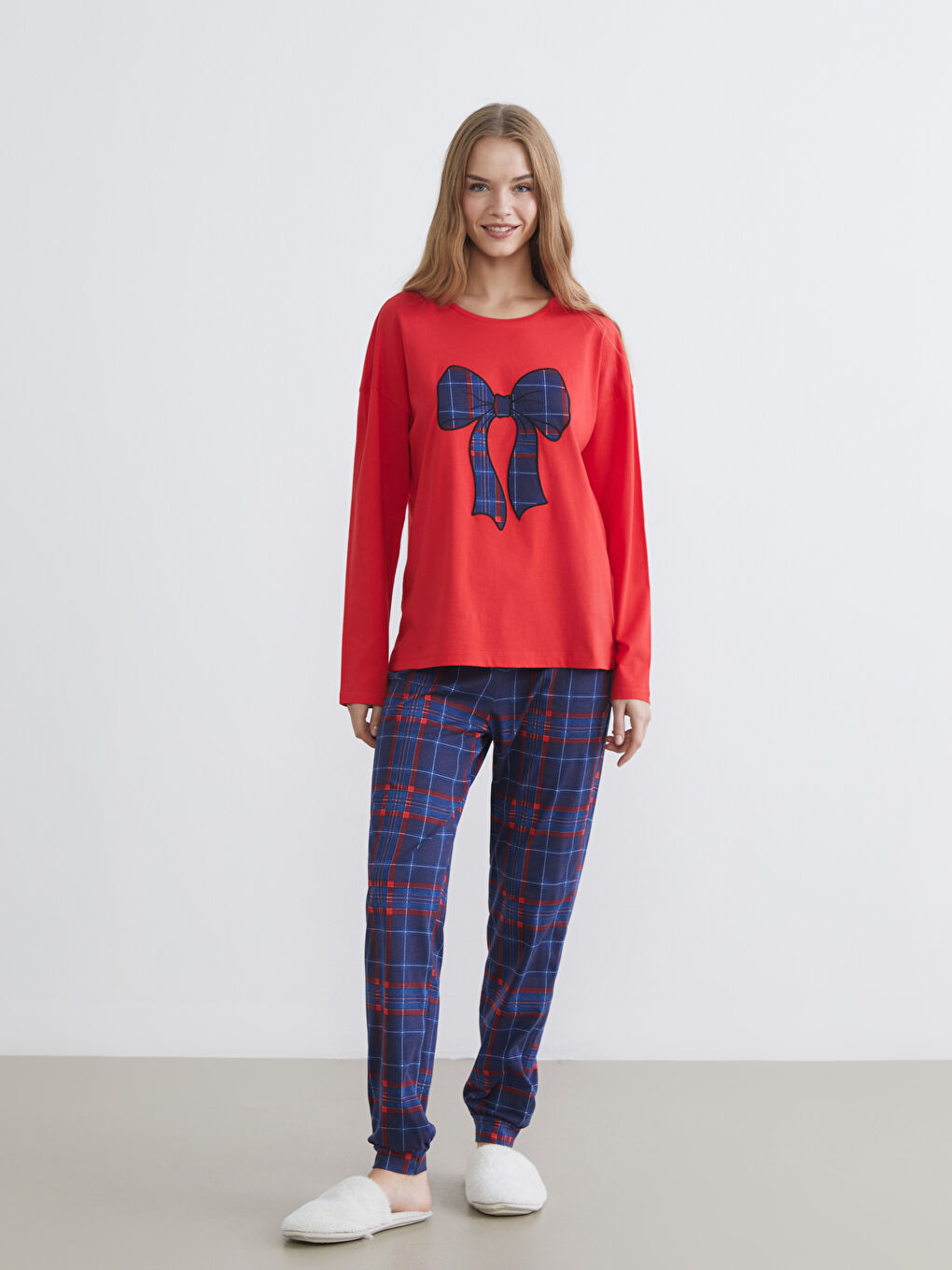 Woman NAVY Pyjama Set