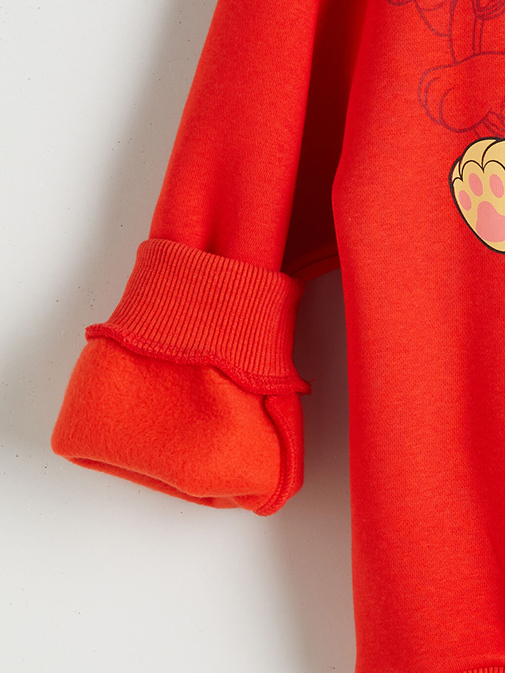 طقم أحمر طفل رضيع-5