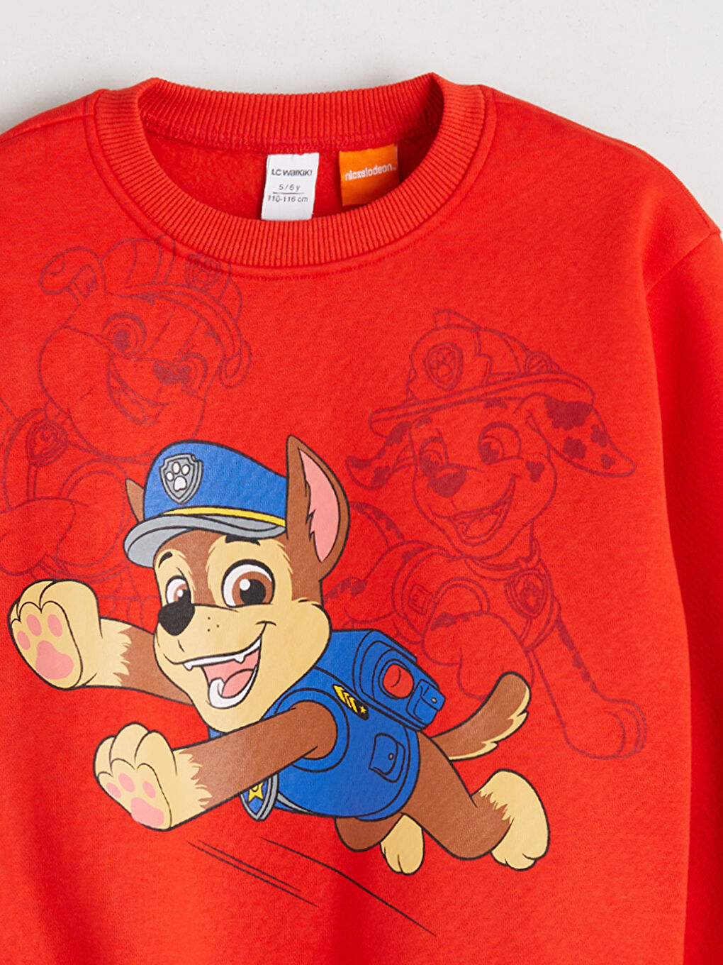 طقم أحمر طفل رضيع-6