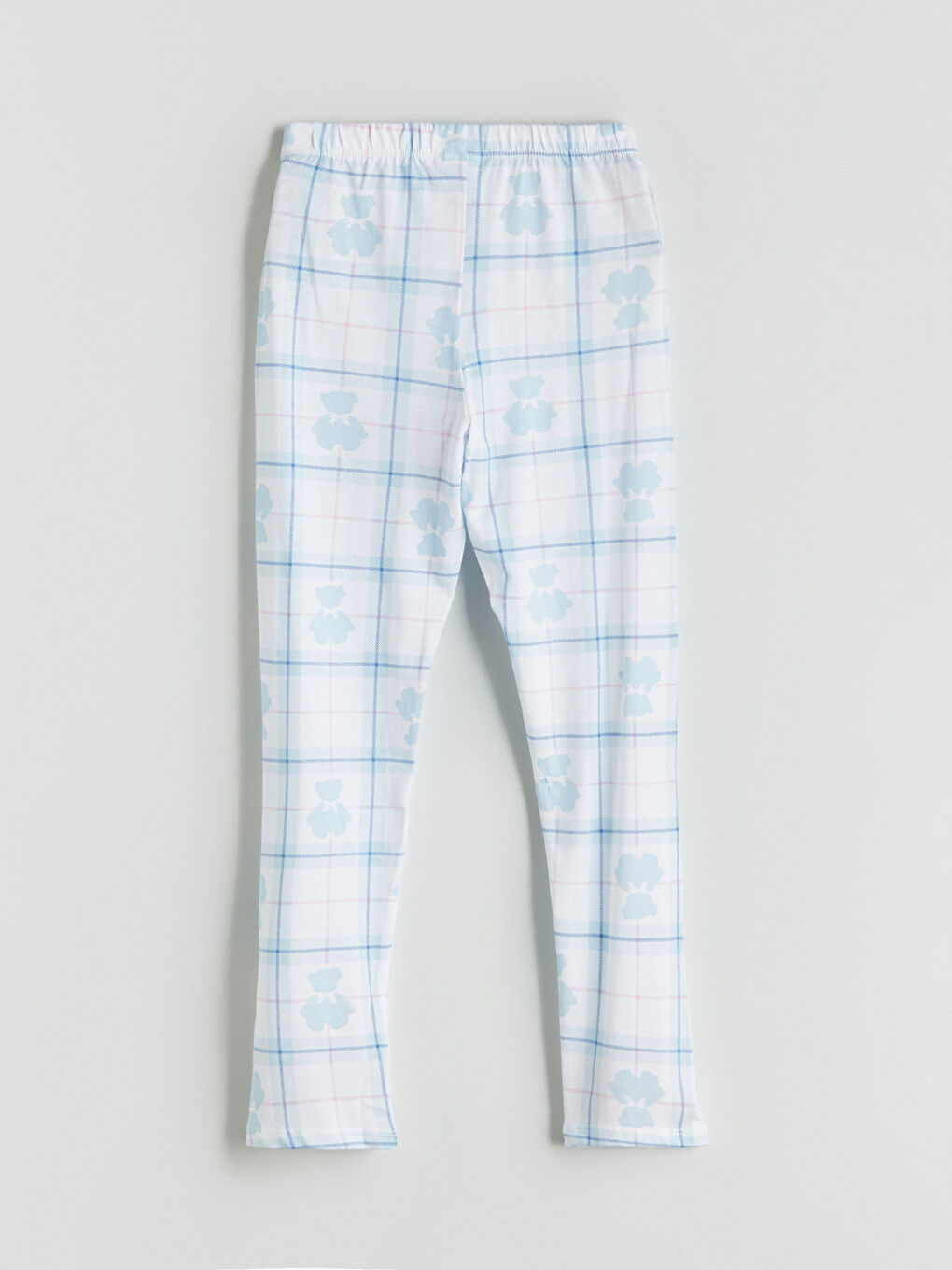 Crew Neck Girls' Pyjama Set-3