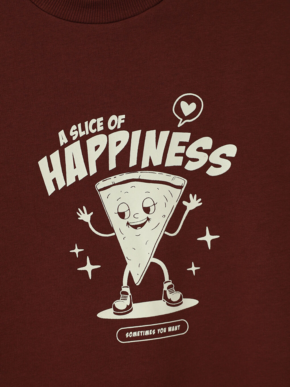 كنزة رياضية برقبة دائرية للبنات-2