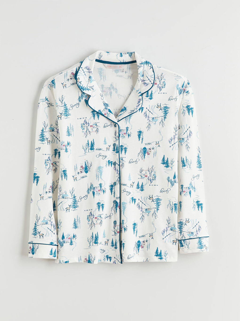 طقم بيجاما نساء بلي كول بطابع عيد الميلاد-5