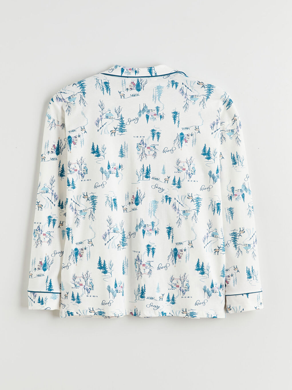 طقم بيجاما نساء بلي كول بطابع عيد الميلاد-6