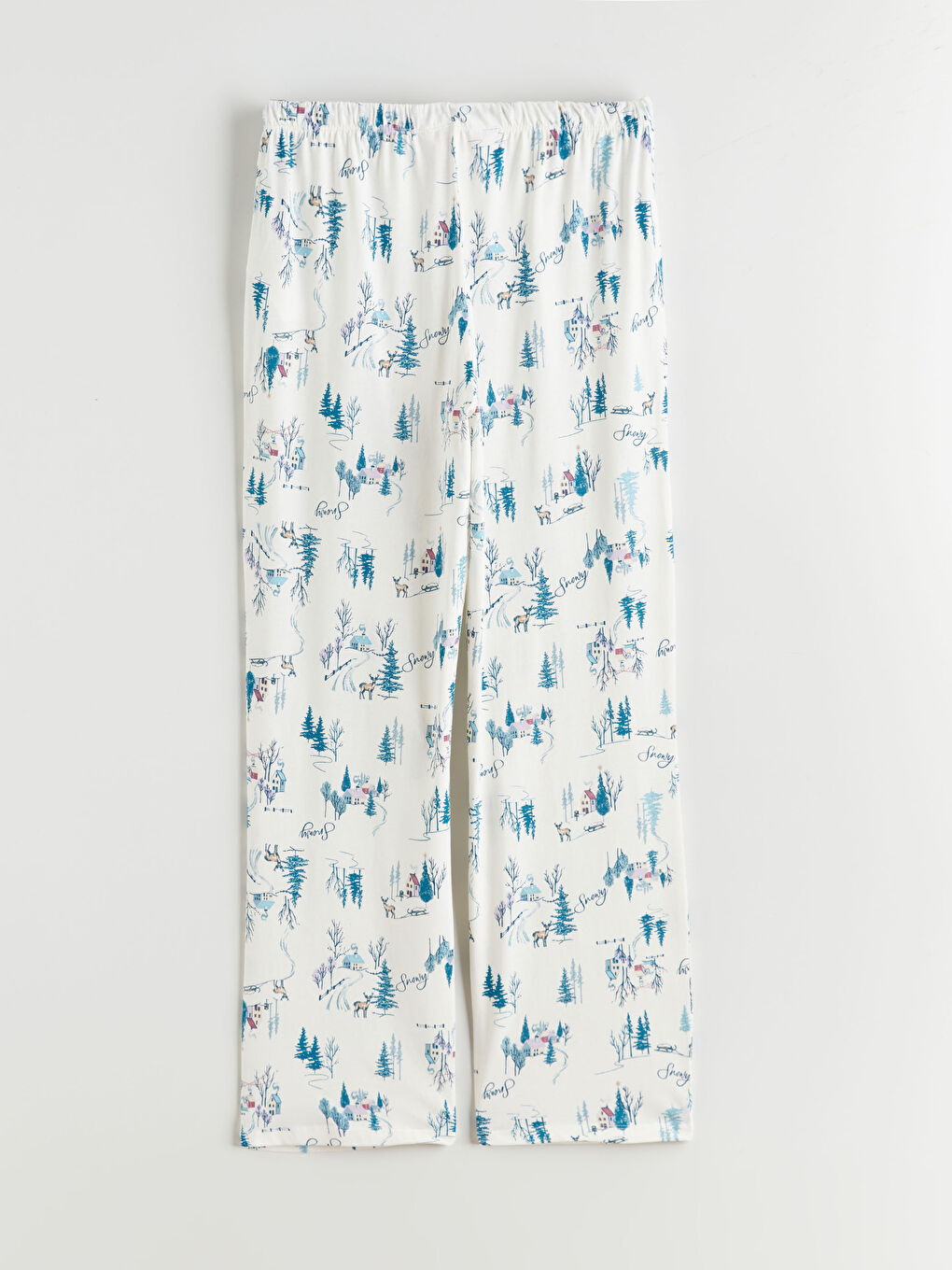 طقم بيجاما نساء بلي كول بطابع عيد الميلاد-8