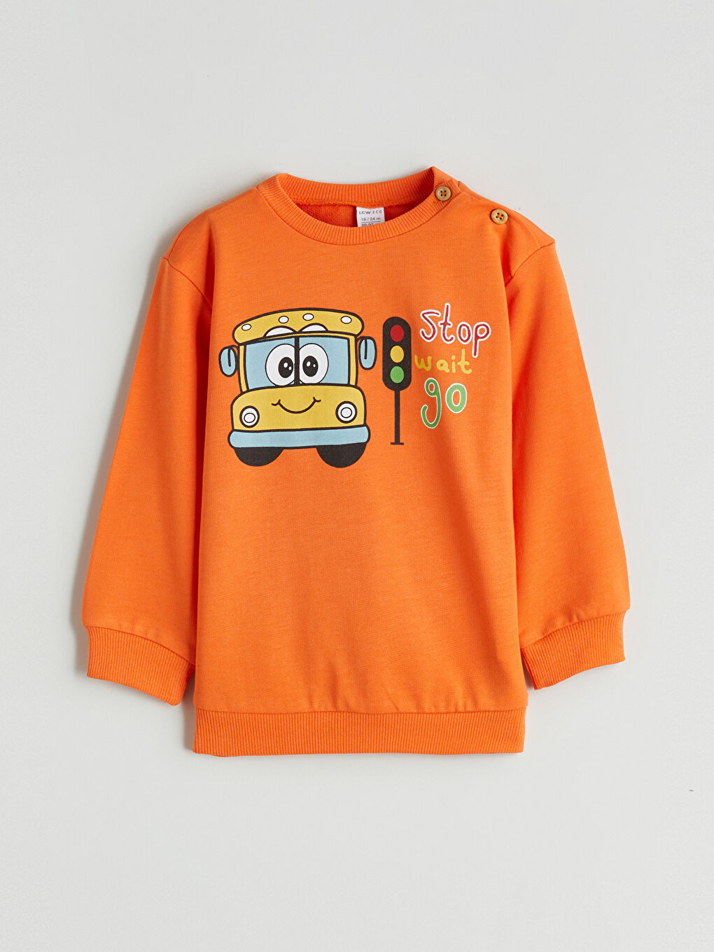 Printed Baby Boy Sweatshirt And Sweatpants Set (2 Pieces)-1