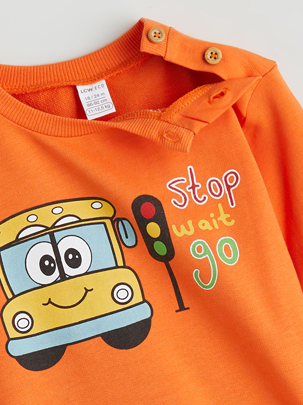 Printed Baby Boy Sweatshirt And Sweatpants Set (2 Pieces)-2