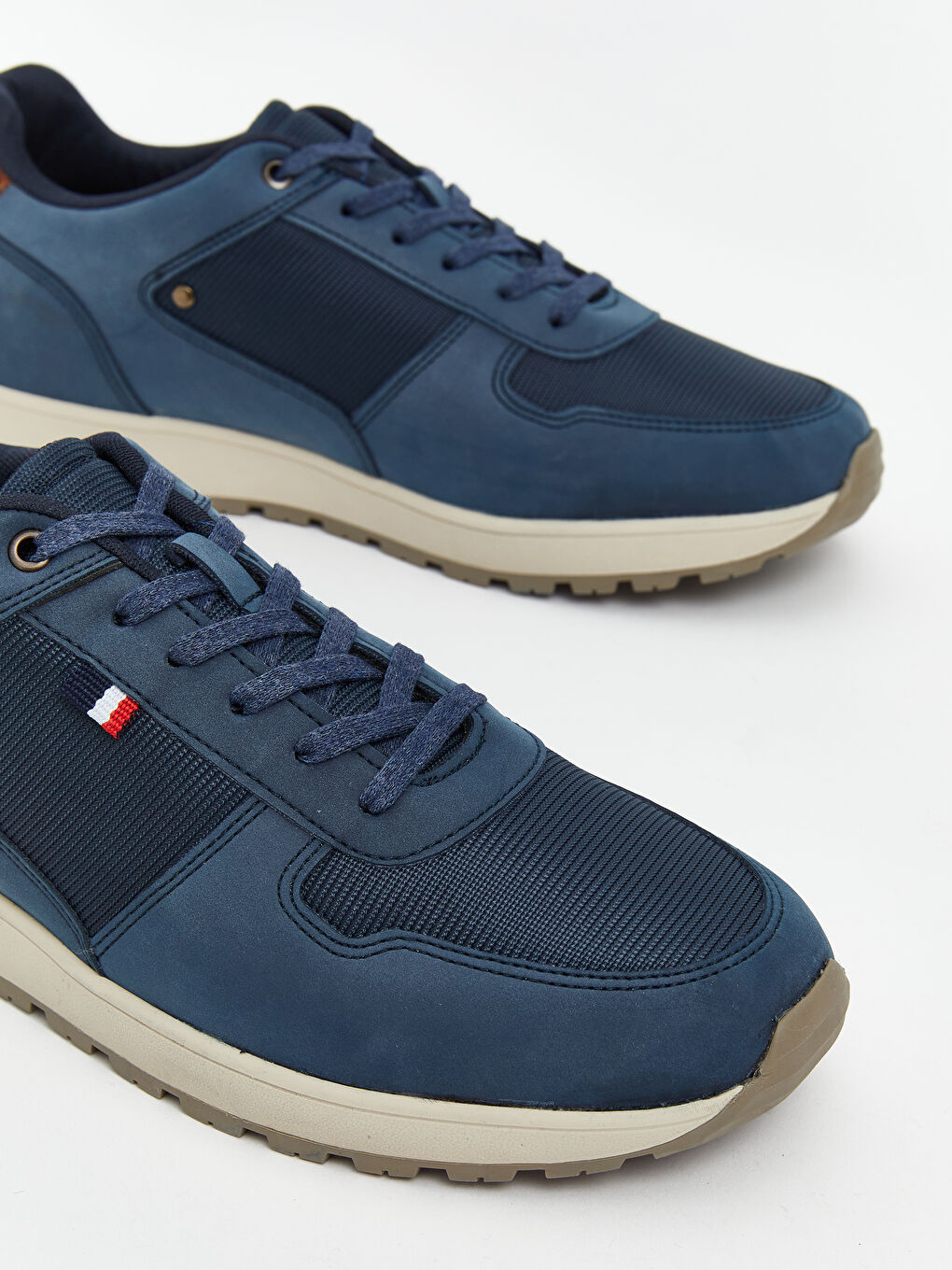Lacivert Bağcıklı Erkek Spor Ayakkabı-2