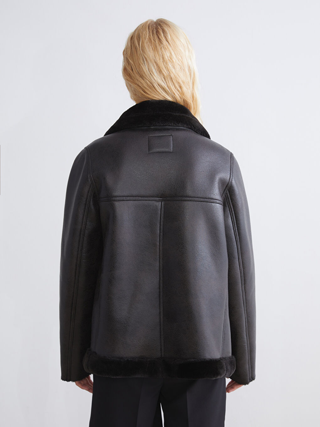 Kaput od umjetne kože-4