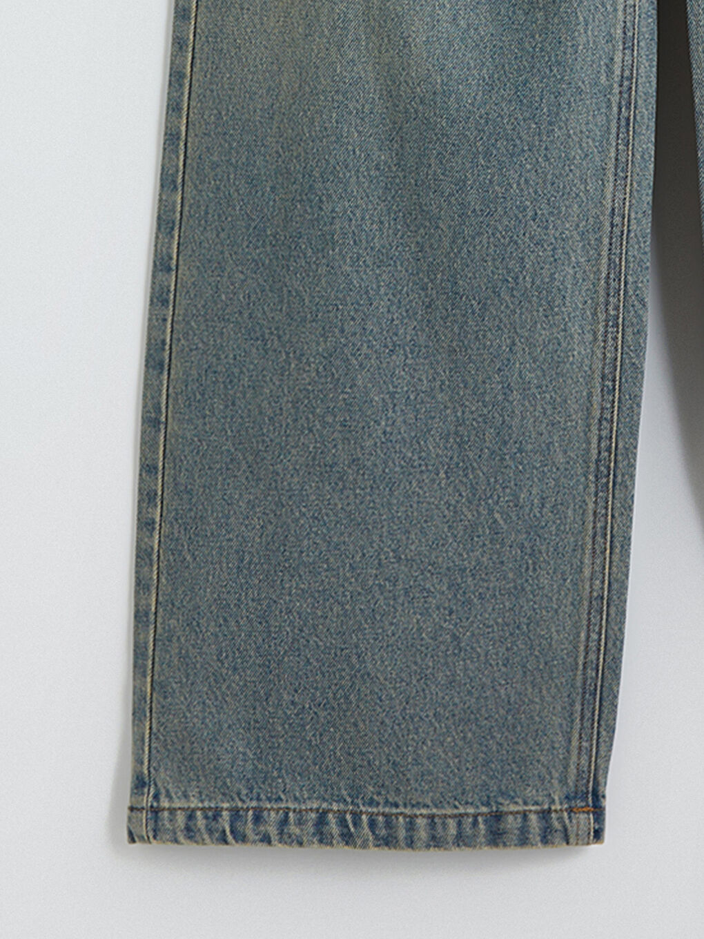 Baggy Fit Kadın Jean Pantolon-1