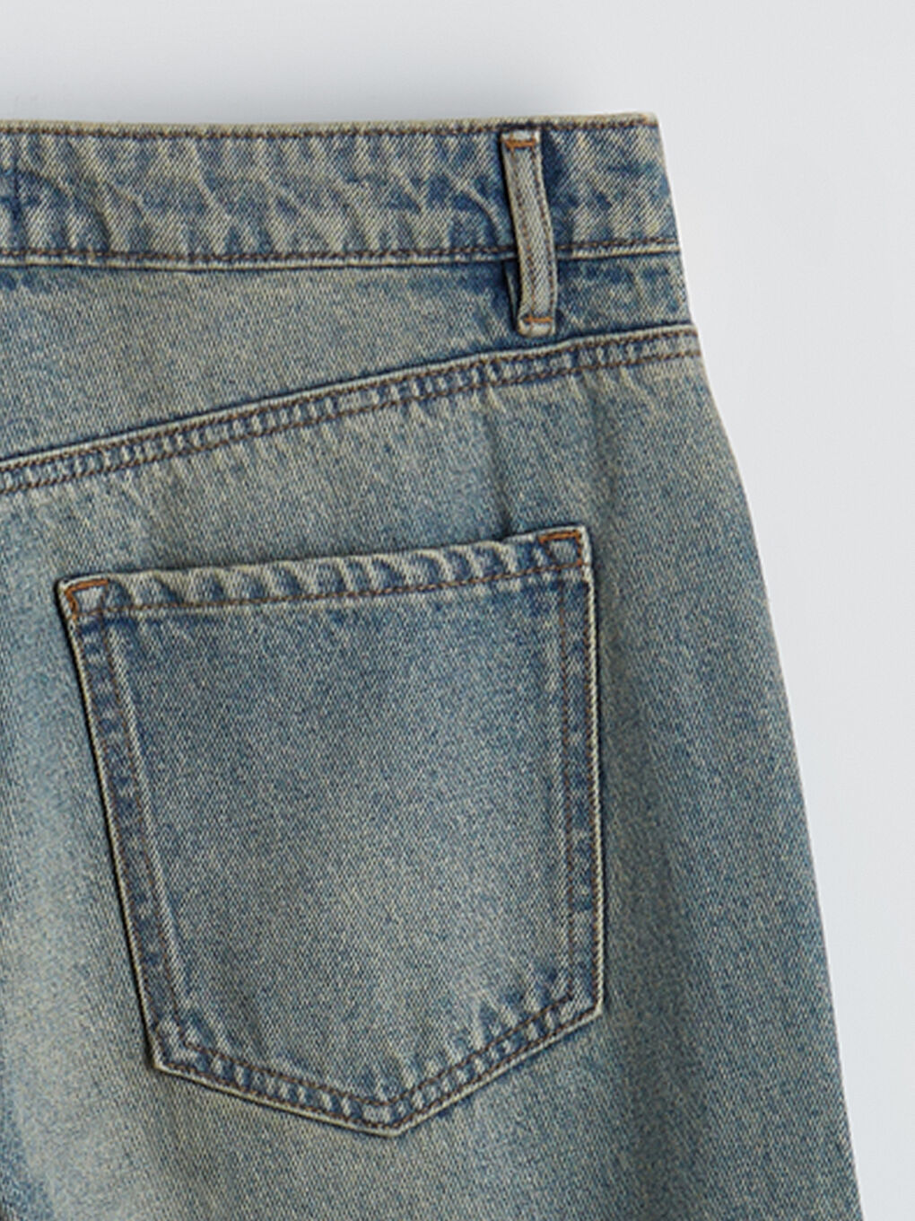 Baggy Fit Kadın Jean Pantolon-2