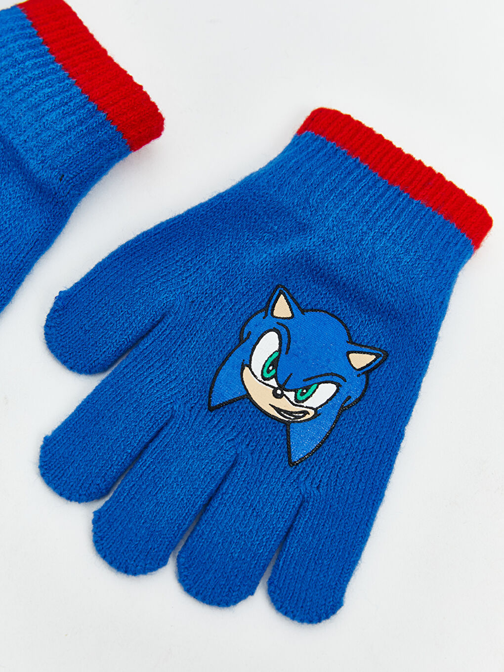 Boy BLUE Scarf & Beanie & Glove Set-2