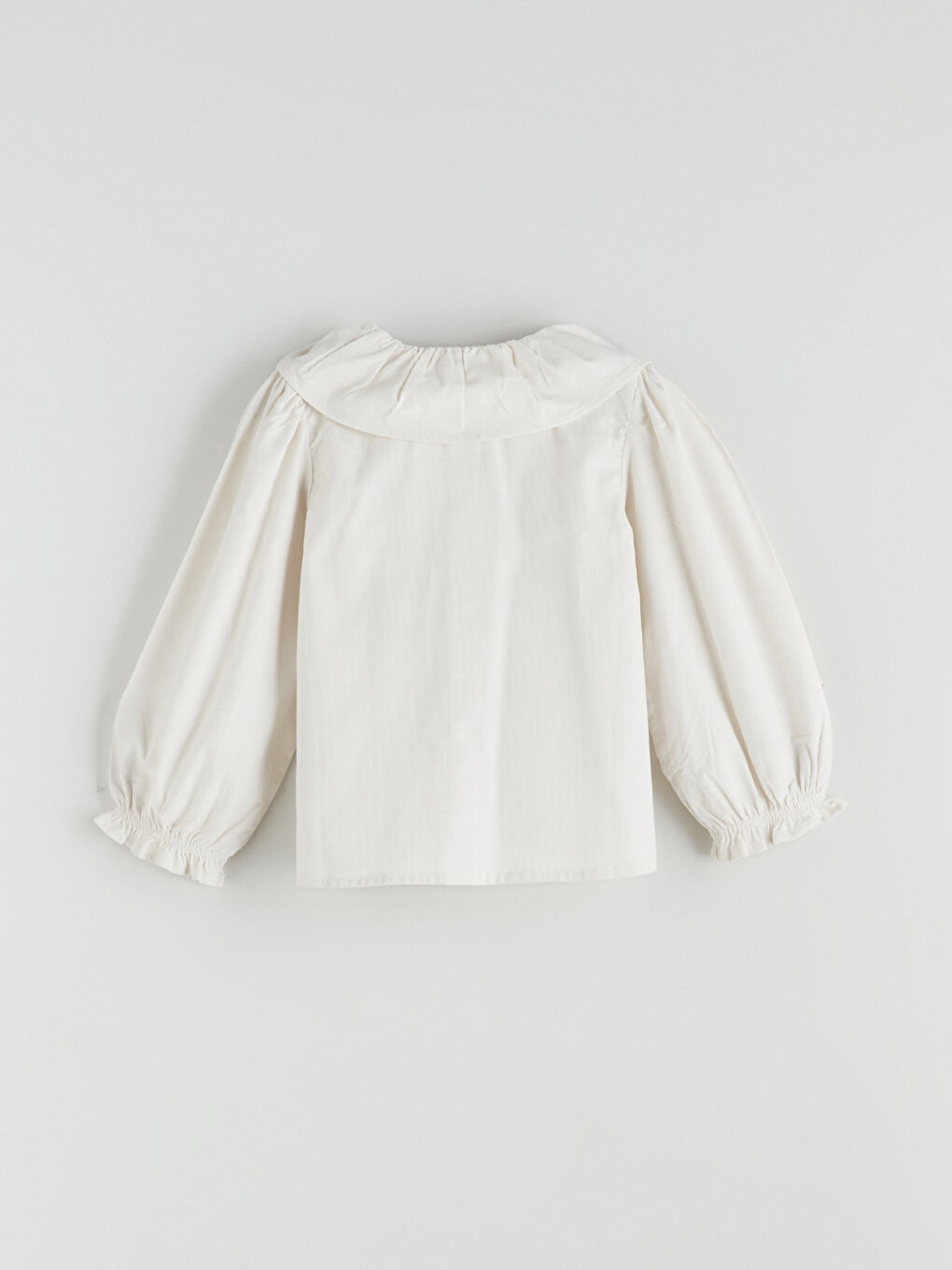 Long Sleeve Embroidered Girls' Shirt-2