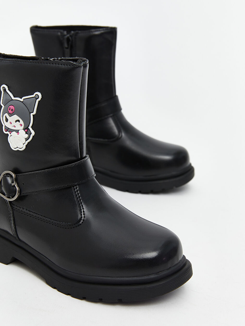 Kuromi Printed Baby Girls' Boots-2