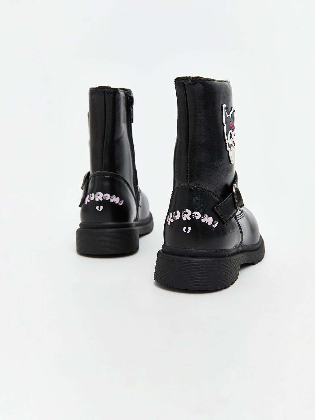 Kuromi Printed Baby Girls' Boots-4