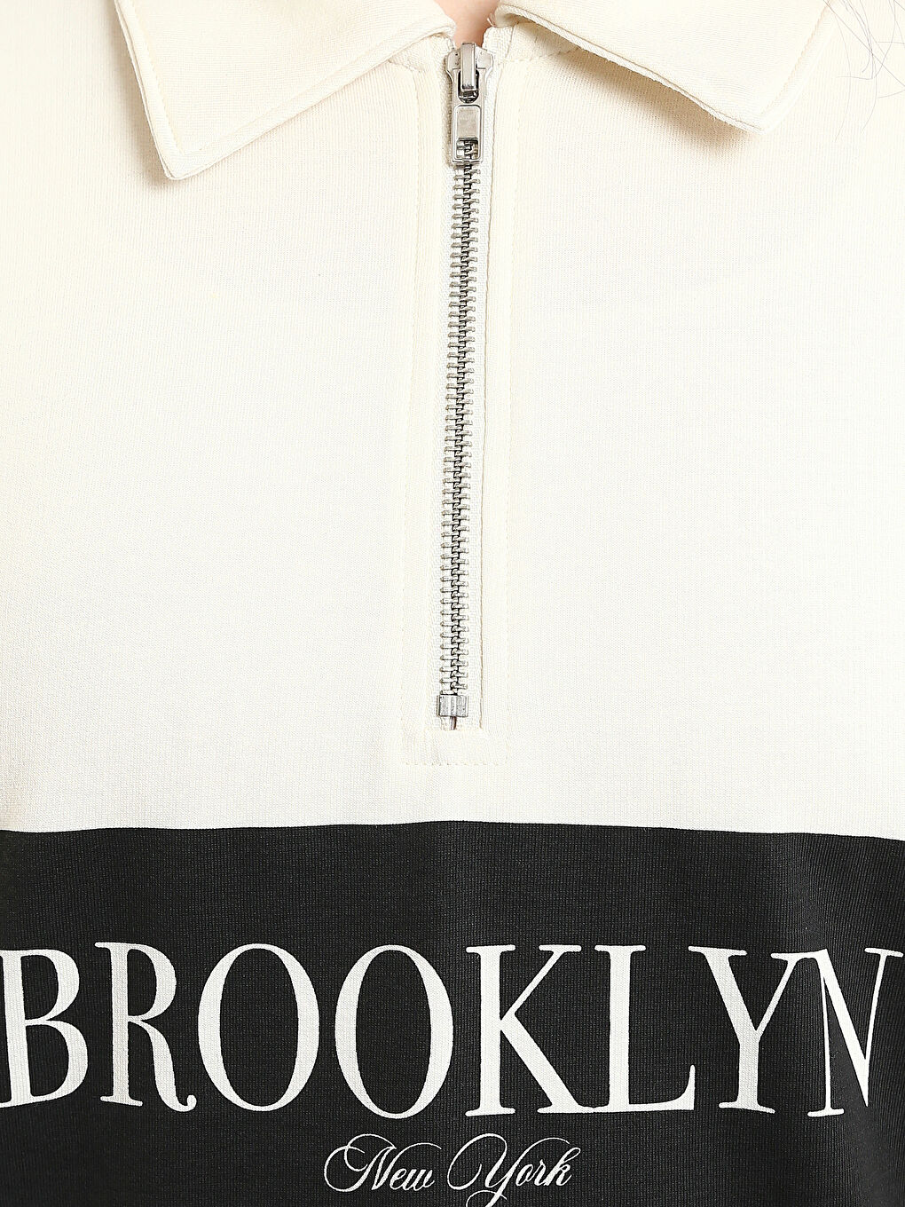 تونيك كنزة رياضية بيج فاتح / ايكرو امرأة-2