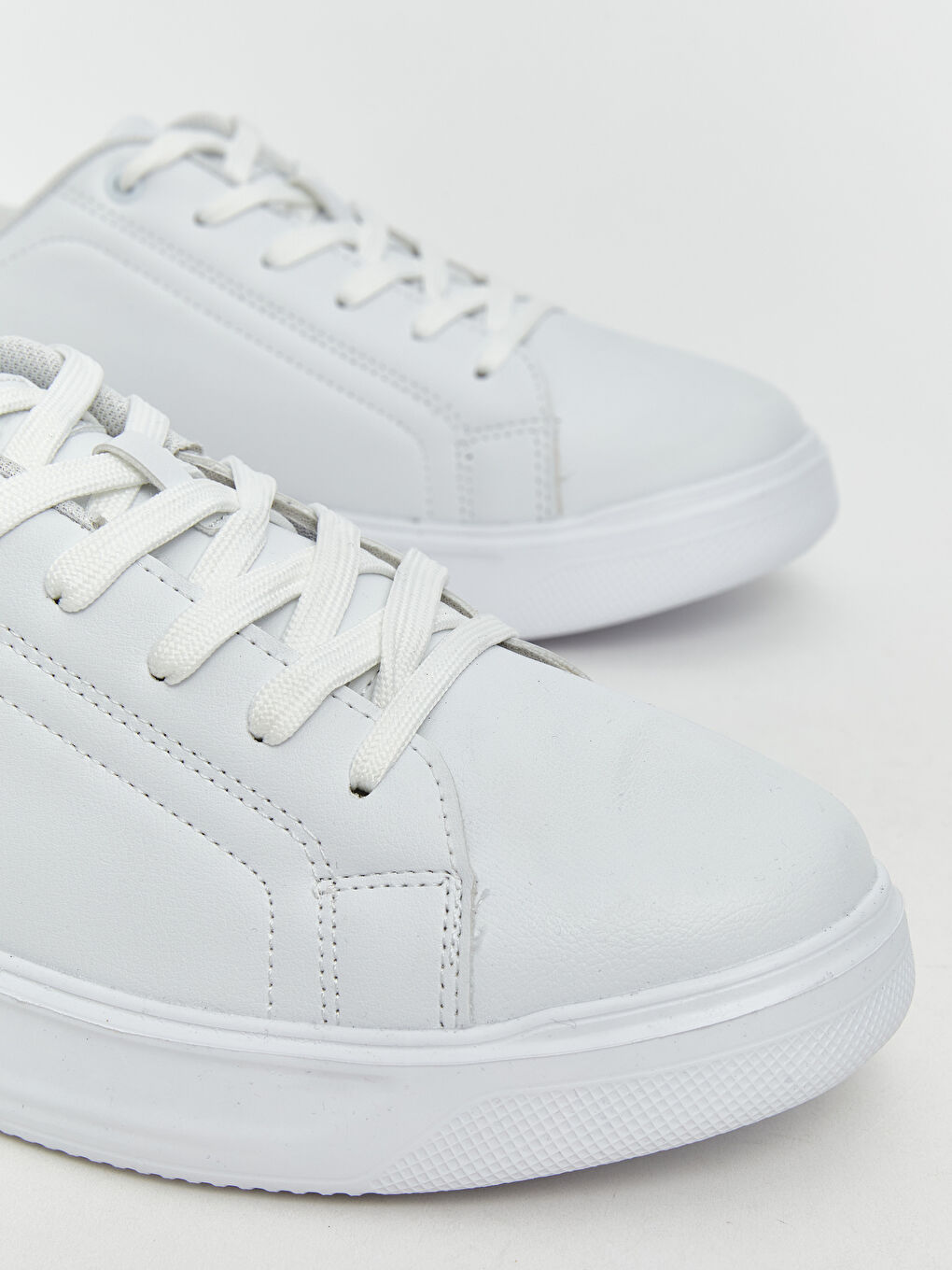 Faux Leather Men's Sports Shoes-2