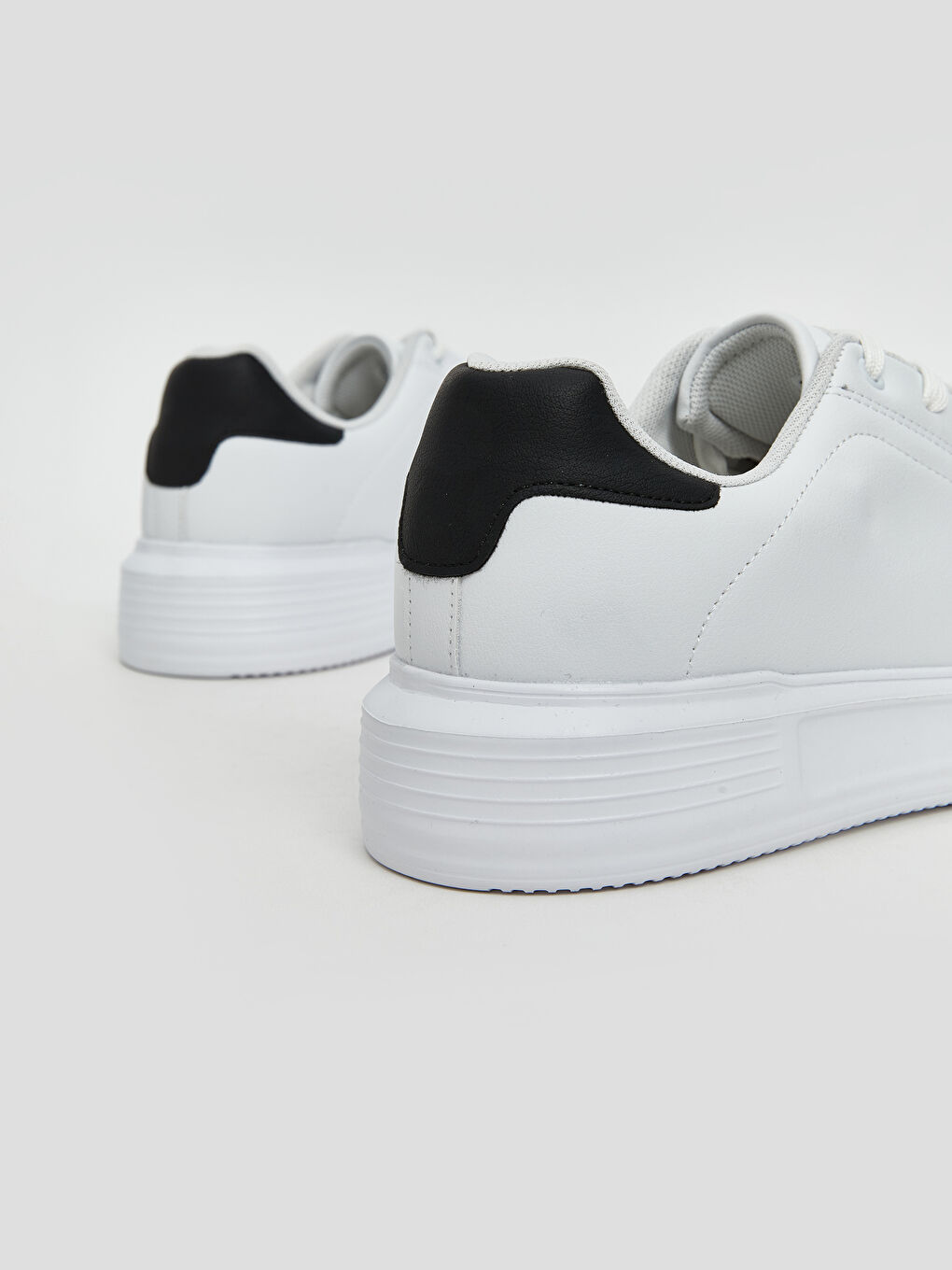 Faux Leather Men's Sports Shoes-4