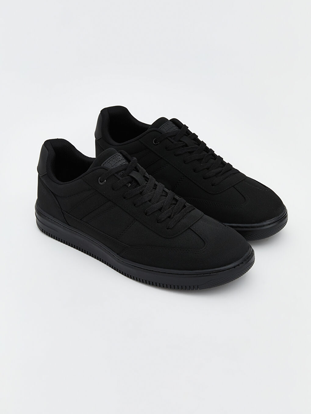 Siyah Bağcıklı Erkek Spor Ayakkabı