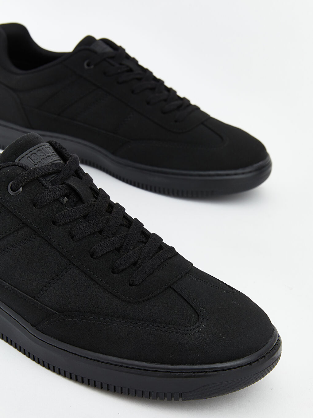 Siyah Bağcıklı Erkek Spor Ayakkabı-2