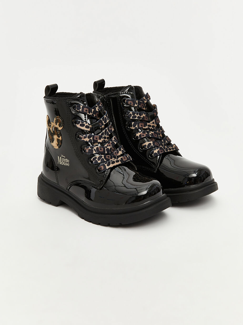 Laces and Zipper Closure Baby Girls' Boots
