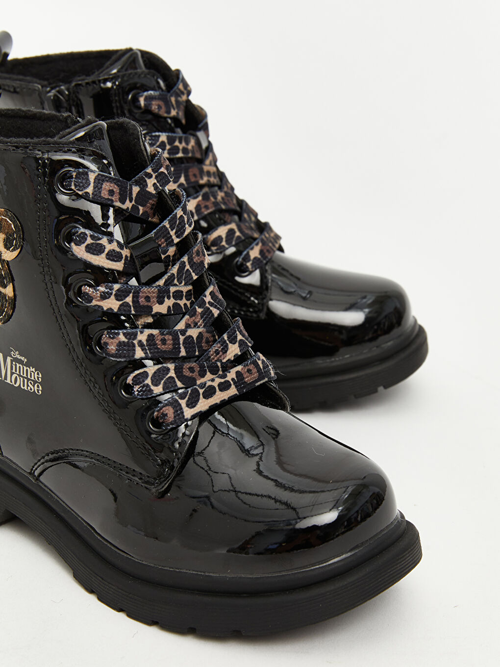 Laces and Zipper Closure Baby Girls' Boots-2