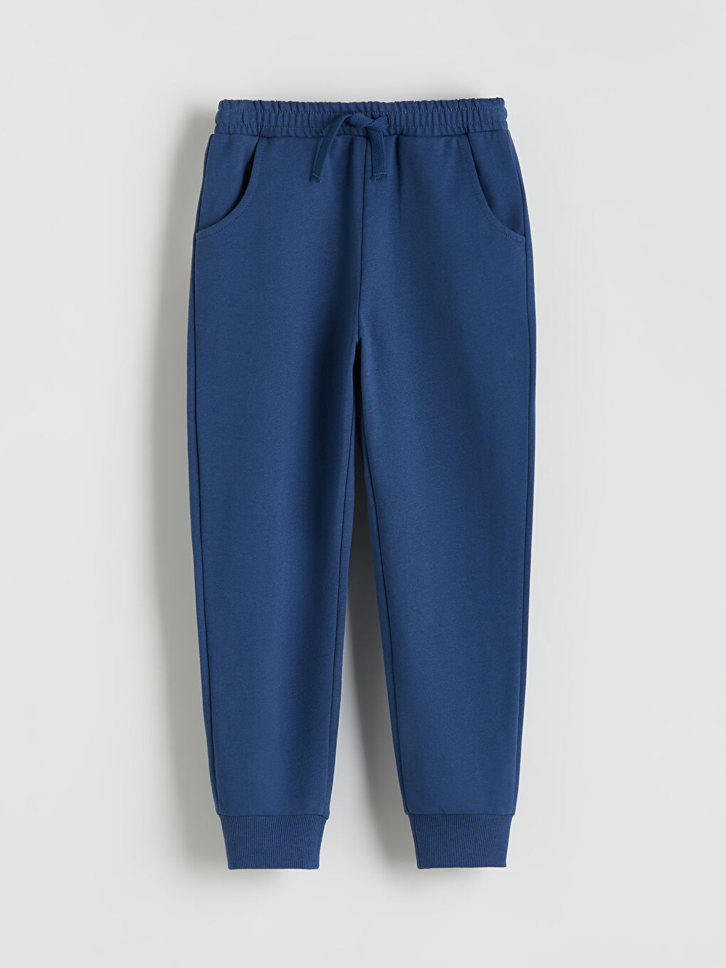 İndigo Beli Lastikli Erkek Çocuk Jogger Eşofman Altı