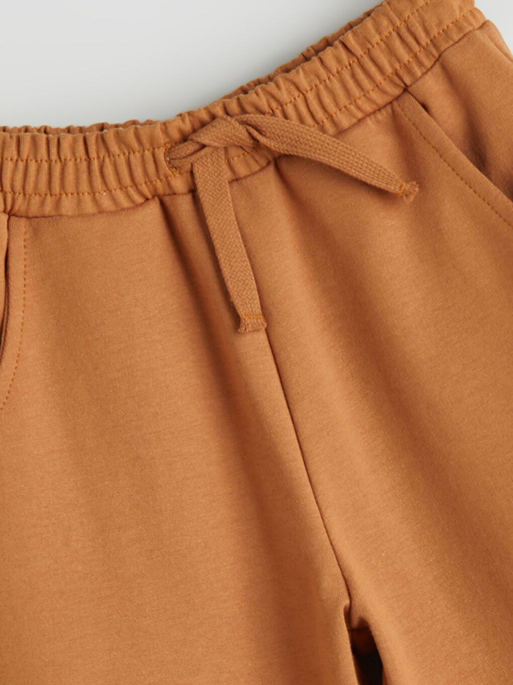 Kahverengi Beli Lastikli Erkek Çocuk Jogger  Eşofman Altı-1