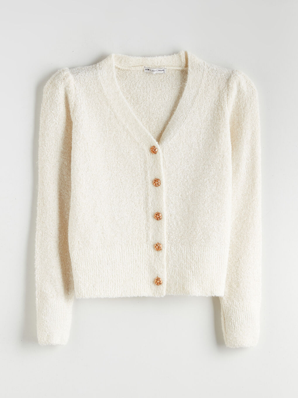 V Neck Women's Knitwear Cardigan-5
