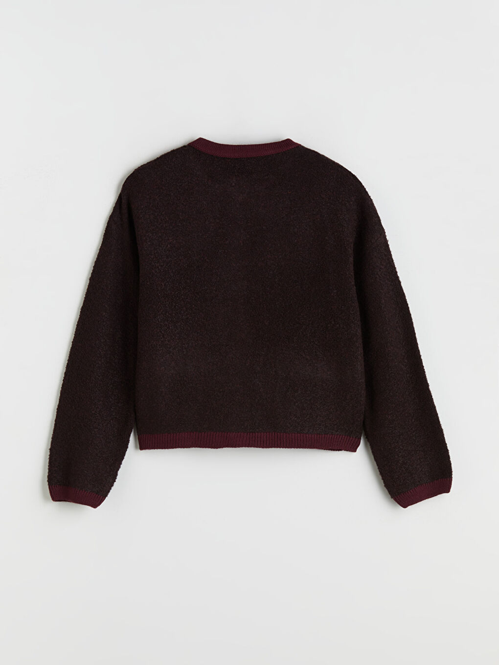 Crew Neck Women's Knitwear Cardigan-7