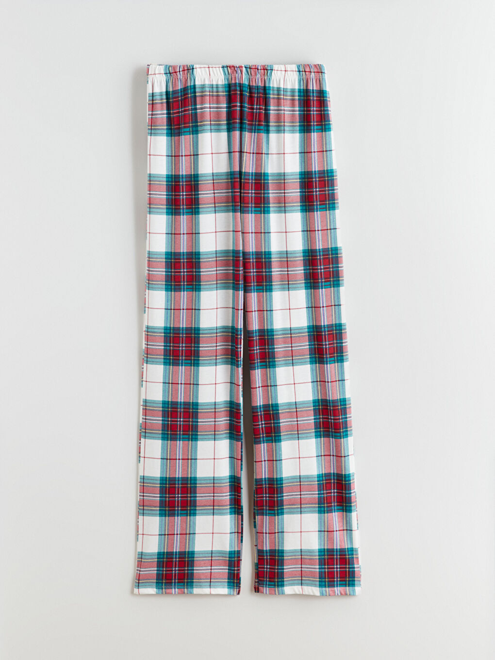 Crew Neck New Year Themed Women's Pyjama Set-14