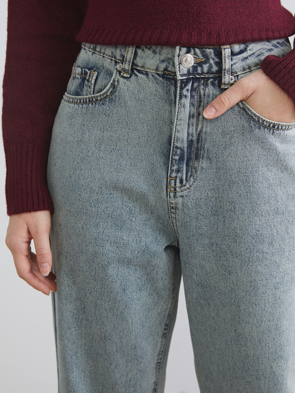Regular Fit Women's Jeans-2
