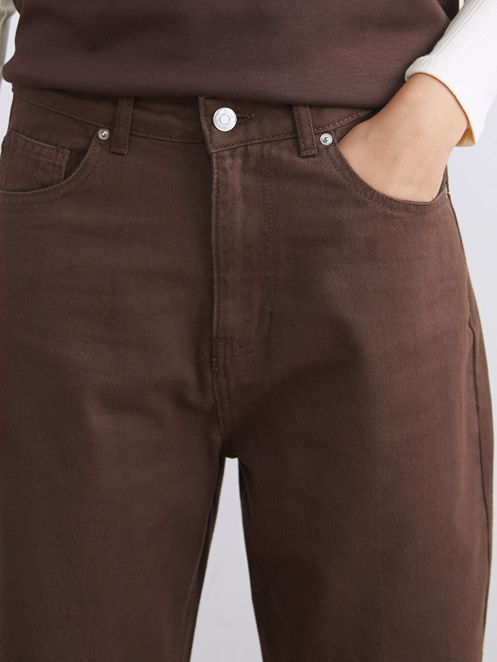 Straight Fit Women's Jeans-2